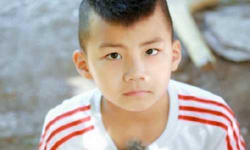 胡军妻子晒儿子近照(胡军儿子小时候照片)