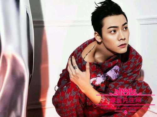 陈伟霆玩制服诱惑的照片