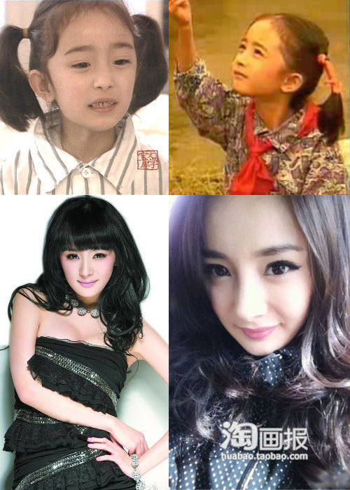 当年童星今昔对比照(童星的当年和现在 (图片)