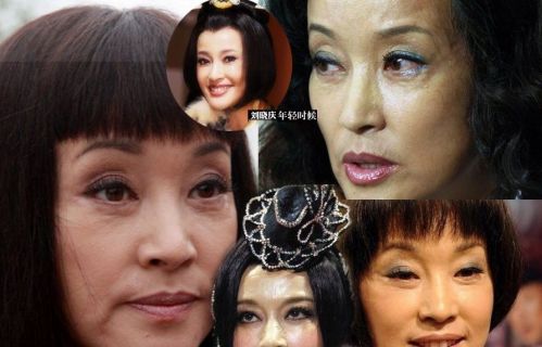 刘晓庆卸妆前后对比图(刘晓庆卸妆后的真实模样)