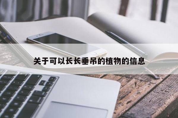 关于可以长长垂吊的植物的信息